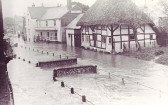 Severe flooding in East Meon in the 1950s, picture gallery