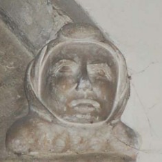 Stone corbel Second corbel