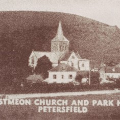 Church-and-Park-Hill post card copy Early post card of Church and Park Hill