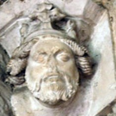 Court Hall Corbel King Corbel of king, possibly Richard II.