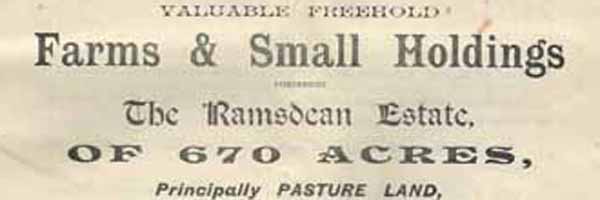 Letterbox Ramsdean and Eastmeon sales catalogue frontispiece
