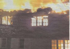 Brook and Hockley Cottages fire, 2013. Press reports.