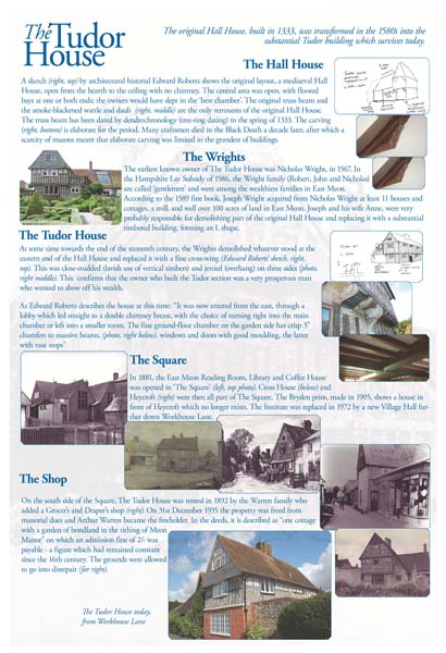 Tudor House Poster Tudor House Poster