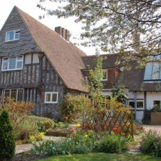 The Tudor House from the garden, 2007.