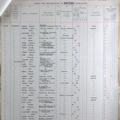 UKIncomingPassengerLists1878-1960ForHermanLeRoyLewis Passenger List, Herman and Kathleen Le Roy Lewis, West Indies, 1929
