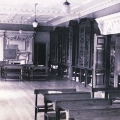 Desks in the Westbury House library