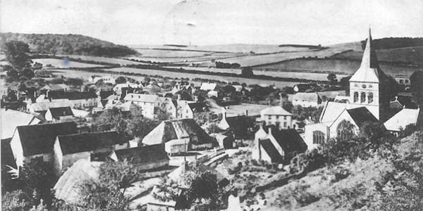 Church and village 1900s