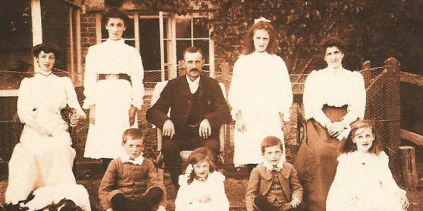 George Atkinson senior and family