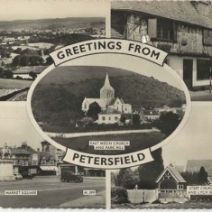Greetings from Petersfield Greetings from Petersfield (East Meon in centre of montage).