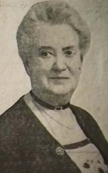 Eleanor, Countess  Peel. This newspaper photograph is the only portrait of this remarkable lady,