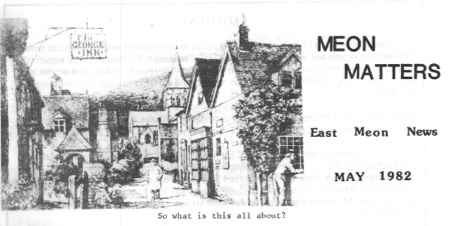 Meon matters first edition