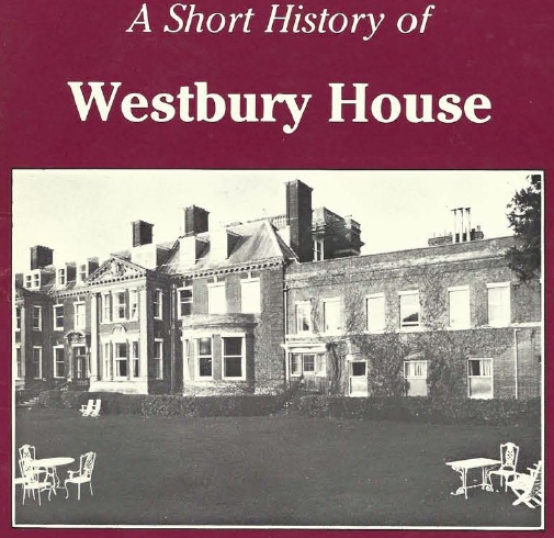 A Short History of Westbury House, cover copy