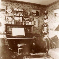 Sitting room at the School House The parlour (16' by 10.3