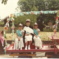 Country Fair procession Country Fair procession, early Country Fair, kids on float