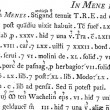 'Mene' in Domesday Book