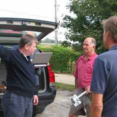 Dominic Carney, Brian Boisclere and Alan Redpath