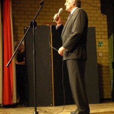Dennis Colbourne, stand-up comedian.