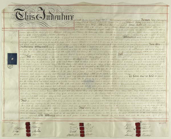 The main text of the Indenture.