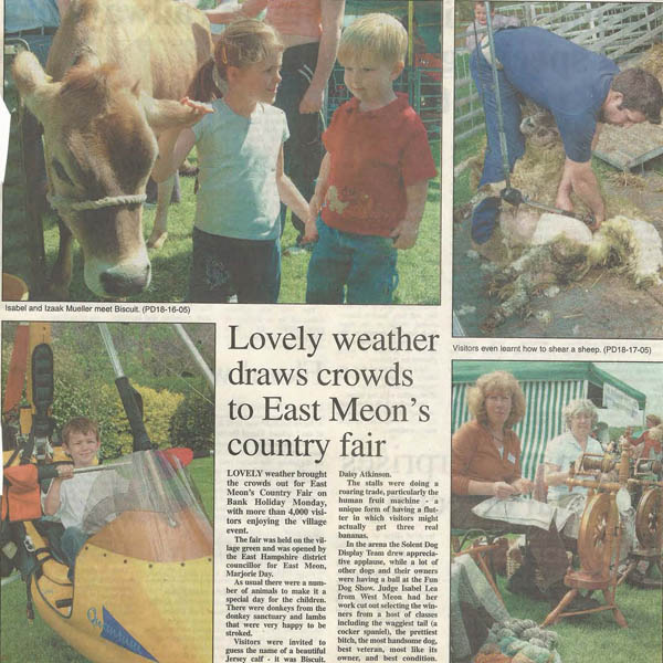 Lovely weather draws crowds