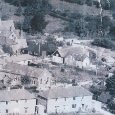 Primitive Methodist chapel post war A post-war photograph of the Chapel, showing The Tudor House, top left, and council houses on Glenthorne Meadow, front.