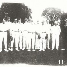 Cricket team August 1926 Cricket team August 1926