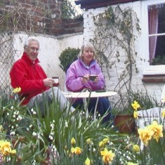 Janet and John Davies. Janet died in June 2011.
