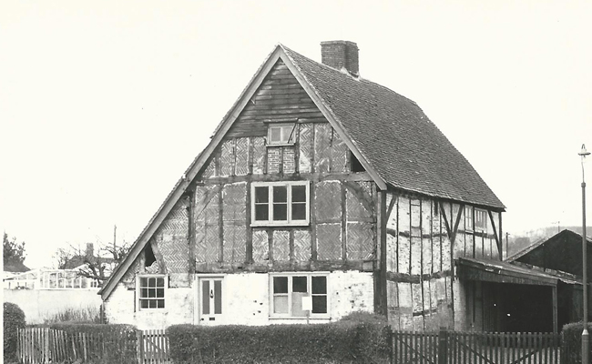 The Cottage before reconstruction, 1973
