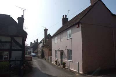 Vicarage Lodge, on The Cross.