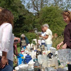 Bricabac Bricabac stall. Ruth Atkinson nearest camera