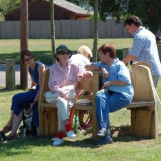 New_bench on Green And use was made of the newly erected bench