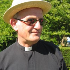 The_vicar Reverend Terry Louden, vicar.
