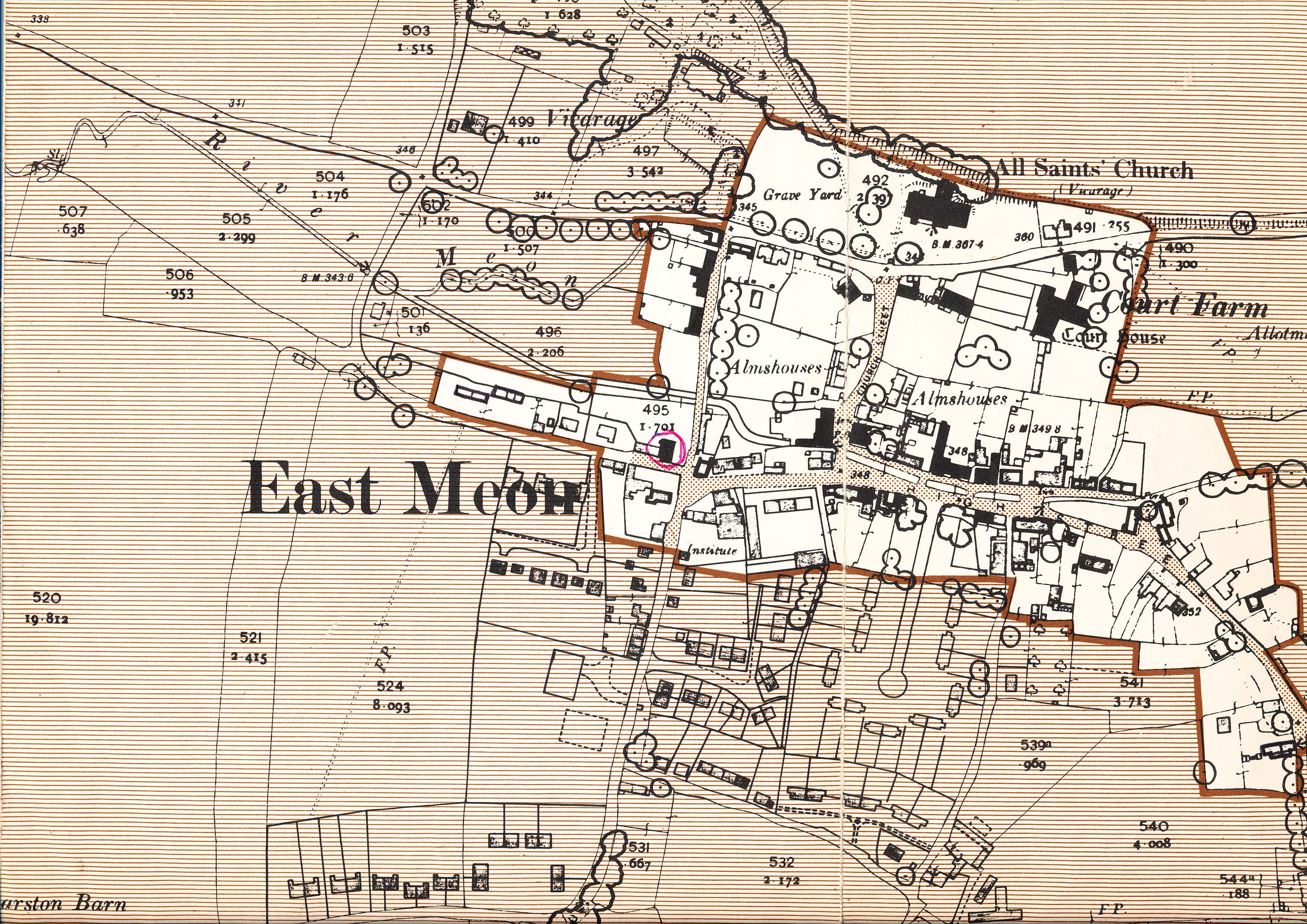 Conservation area map 1970