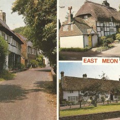 Composite post card Composite card showing The Cross, Forge Cottage and Hockley and Brook Cottages