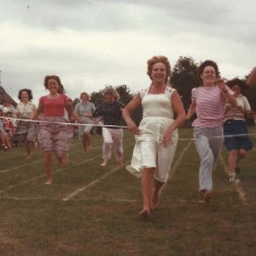 East Meon School Sports Day, Mothers race East Meon School Sports Day, Mothers race