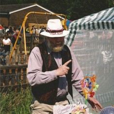 Frank at Country Fair Frank Wheeler at Country Fair - he was the regular master of ceremonies.