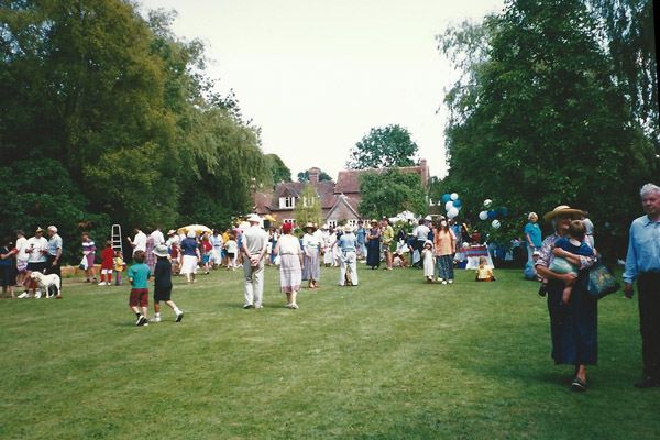 The Church Fete on the lawn of Cross Keys