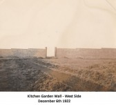 Kitchen garden, December 1922
