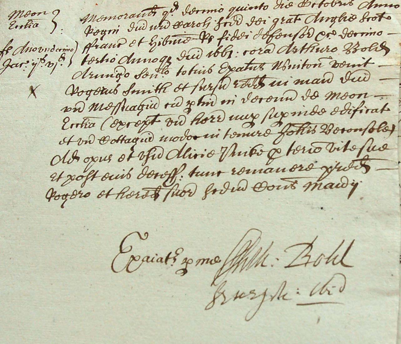 Meon Ecclesia, Memorandum