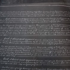 1861 Enclosure Top of page 'And I direct and appoint'