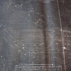 1861 Enclosures Map of Awards. Detail of map showing allotments to Bonham Carter.