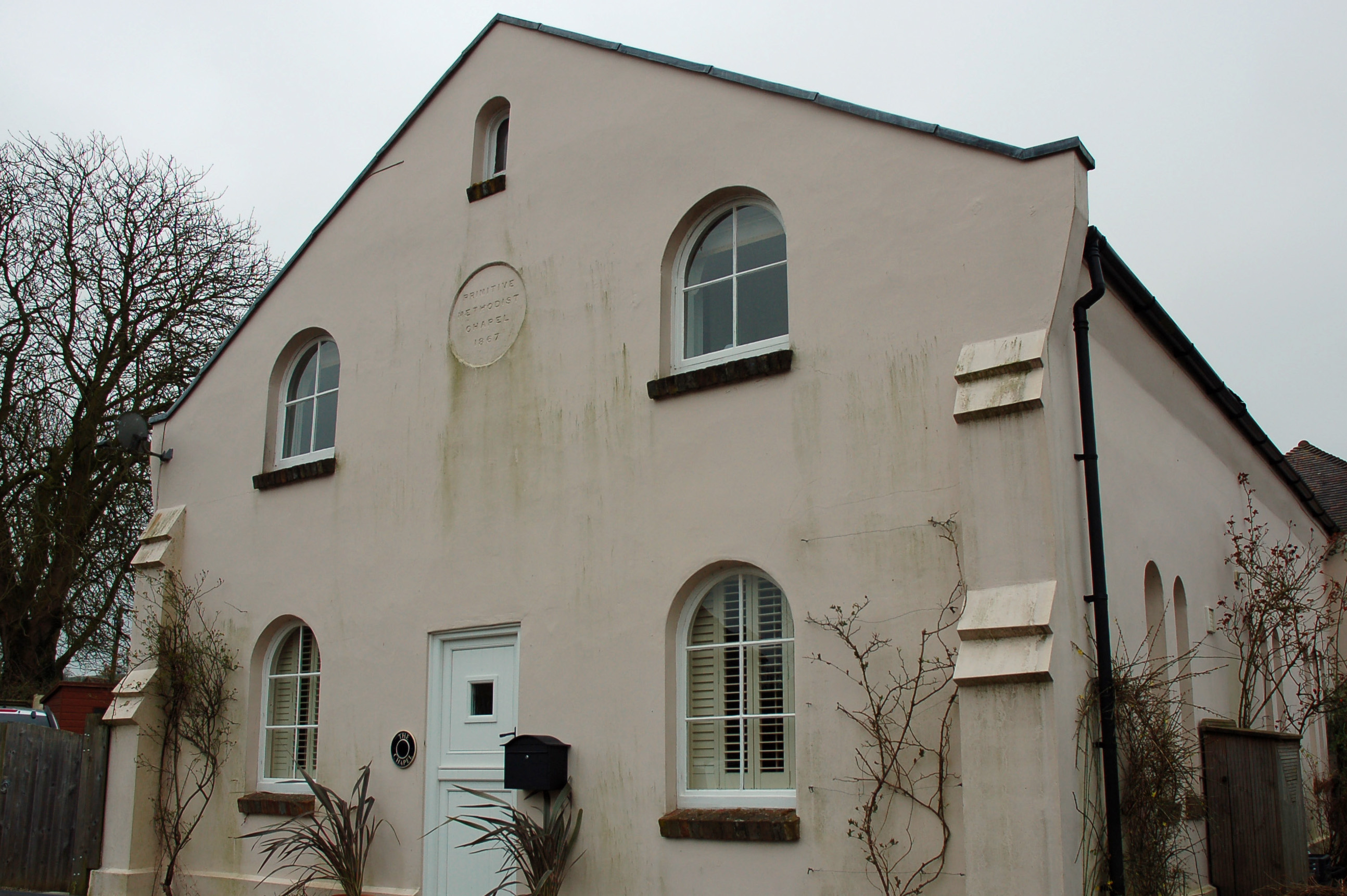 East Meon's Primitive Methodist chapel, one of the three Nonconformist chapels in East Meon when Rose Andrews was born.