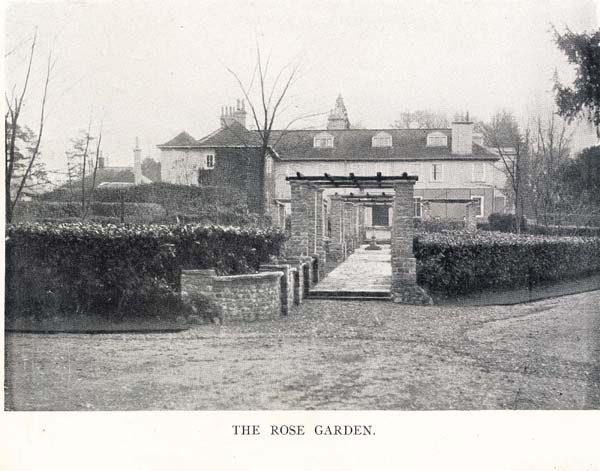 Bereleigh Rose Garden From 1918 sales particulars.