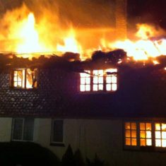 Blaze at Brook and Hockley Cottages Richard Gaisford's photo of 2013 blaze | Richard Gaisford