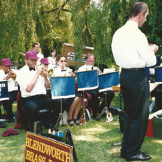 Blendworth Brass Band Blendworth Brass Band accompanied most Church Fetes