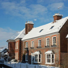 Brooklyn and Glenthorne House These photographs were taken in January 2010 when the village was blanketed in snow for ten days. | Michael Blakstad