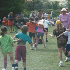 Finish of three-legged race web Finish of three-legged race web