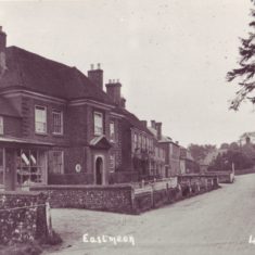 Glenthorne & Gaite House Shop Between the wars. The shop was probably then David Coles' dairy; his cows grazed on Glenthorne Meadow, opposite, and watered in the river.