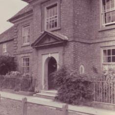 Glenthorne doorway View pf the front entrance