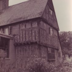 Tudor House from north with back of shop. 