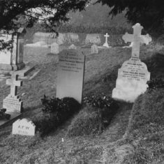 Budd gravestones Headstones in All Saints graveyard.